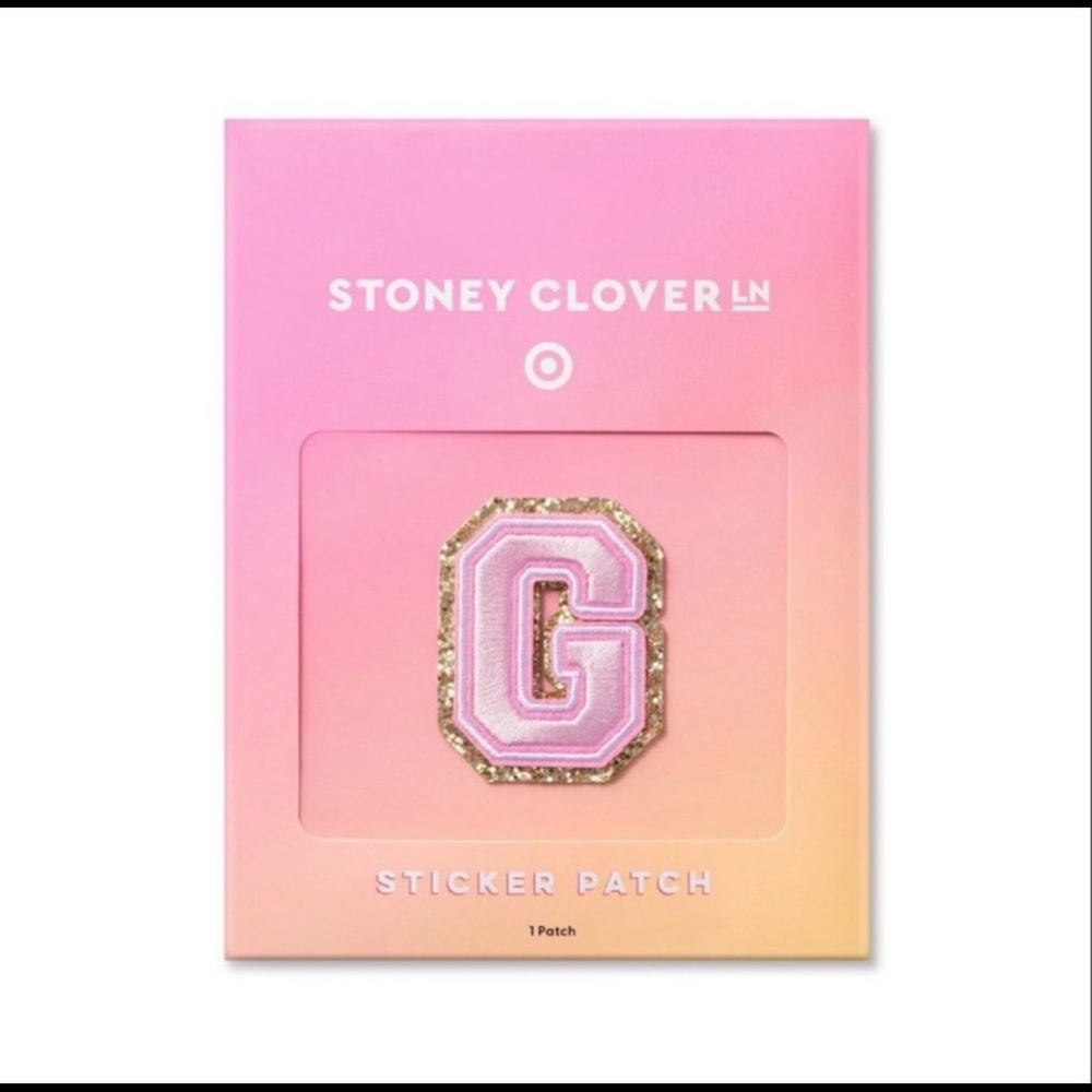 New stoney clover lane x Target letter G patch